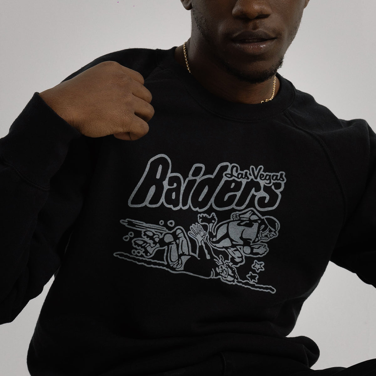Las Vegas Raiders Crewneck Sweatshirt