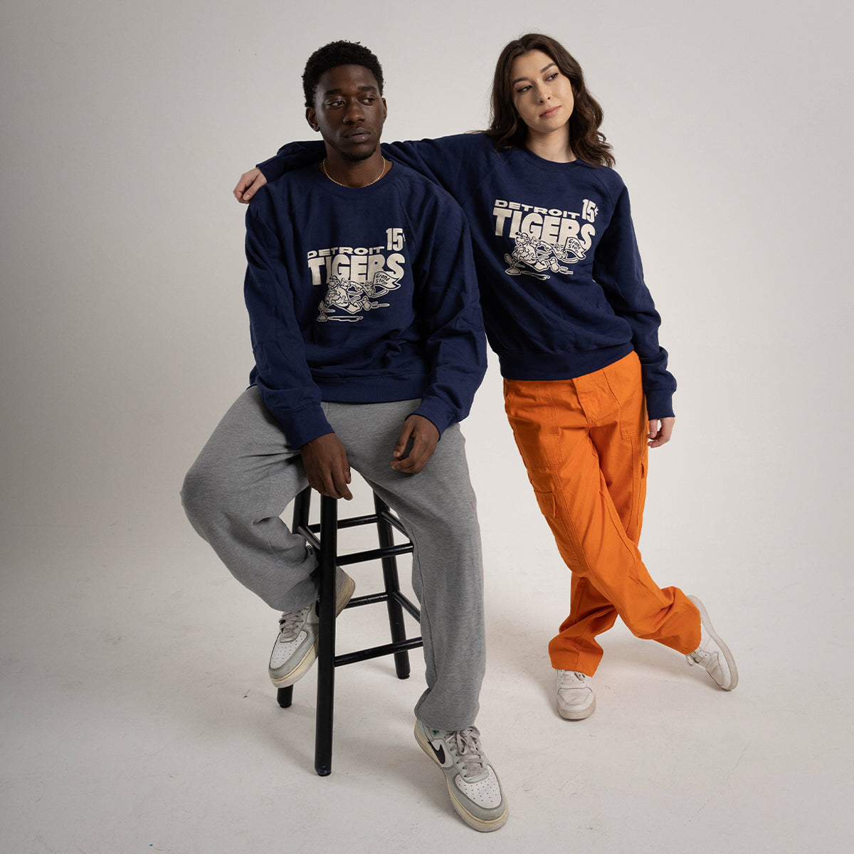 Detroit Tigers Crewneck Sweatshirt