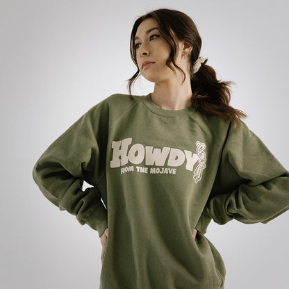 "Howdy From the Mojave" Crewneck Sweatshirt