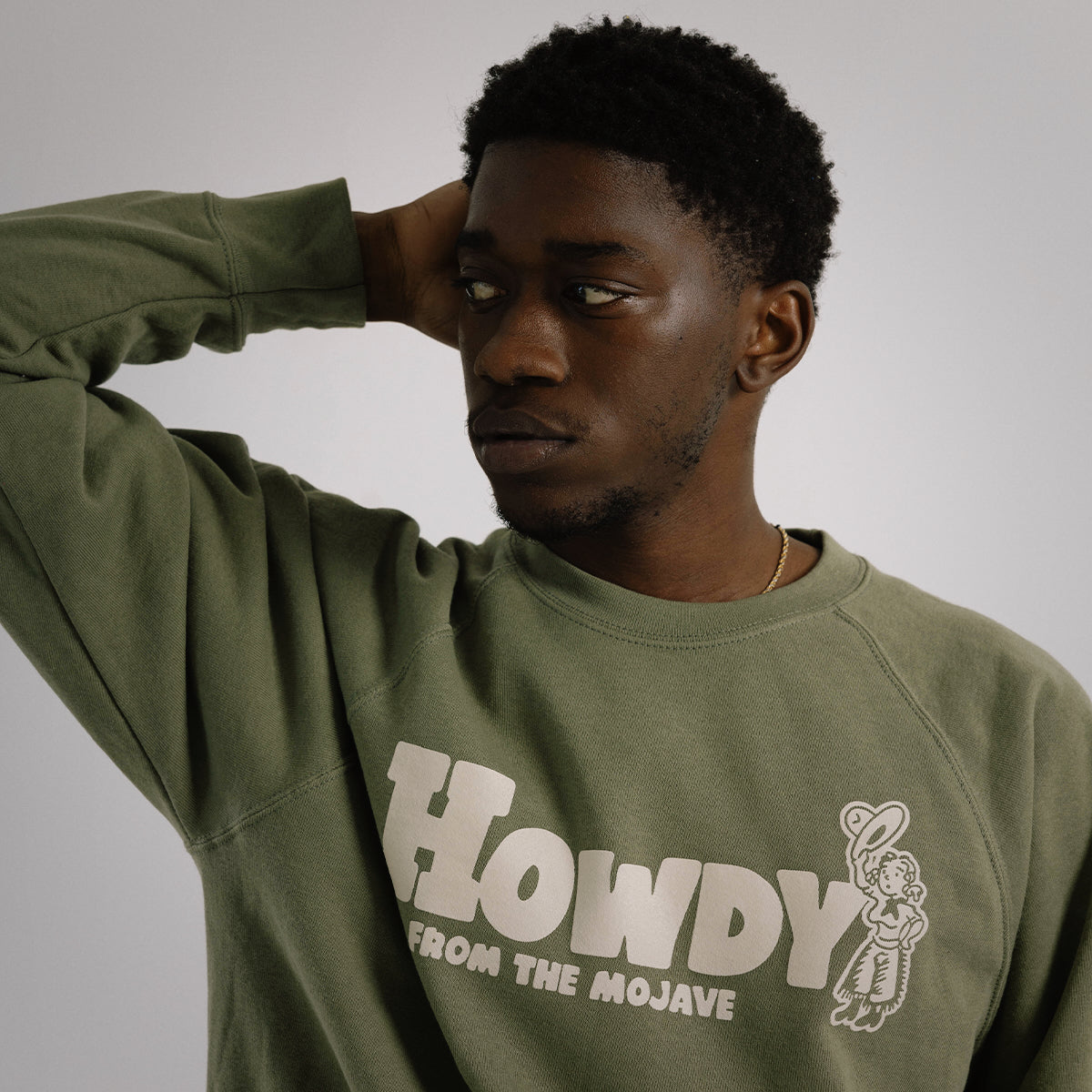 "Howdy From the Mojave" Crewneck Sweatshirt