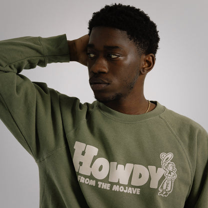 "Howdy From the Mojave" Crewneck Sweatshirt