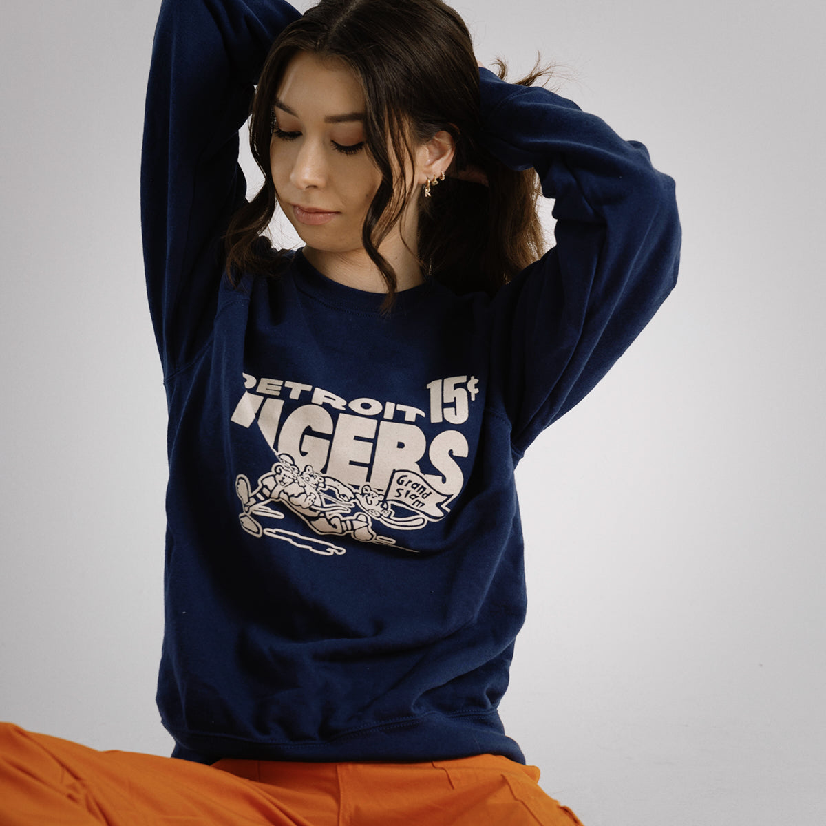 Detroit Tigers Crewneck Sweatshirt