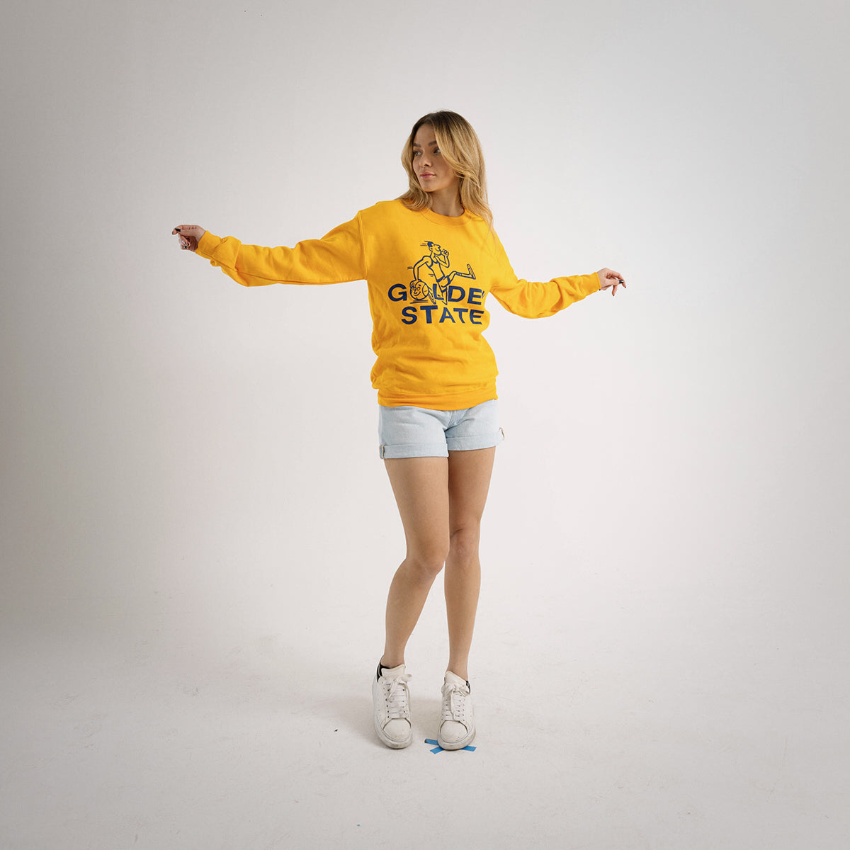 Golden State Warriors Crewneck Sweatshirt